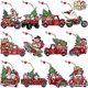 thumbnail image 2 of Wooden Christmas Truck Ornaments Red Truck Wooden Hanging Ornaments Wooden Car Crafts with Bead Farmhouse Hanging Decor for Xmas Tree Decoration Holid, 2 of 5