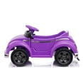 thumbnail image 3 of Arnahaishe 12V Kids Ride On Car Toy with Parental Remote Control, USB and Bluetooth, Gift for Kids Aged 2-4, Purple, 3 of 10