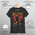 thumbnail image 3 of Junior's Marvel X-Men Pixel Wolverine  Graphic Tee Black Large, 3 of 7