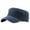 Navy, variant on Fashion Outdoor Unisex Casual Cotton Soldier Denim Hat Visor Solid Flat Cap Baseball Caps Green