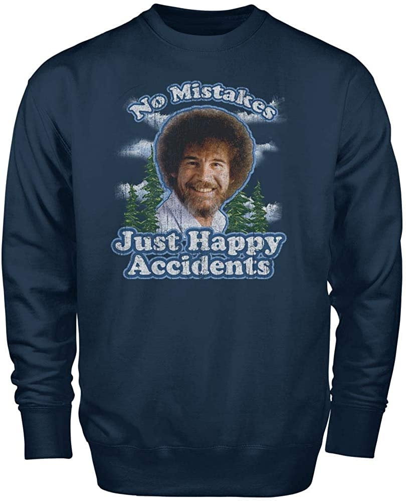 Bob Ross Happy Trees University 100% Authentic Graphic Hoodie/Pullover for Men and Women 