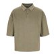 thumbnail image 5 of pstuiky camisetas de manga corta para hombre, Camiseta informal holgada de punto con botones, manga corta y cuello vuelto para hombre, de color liso ropa de hombre s, 5 of 6
