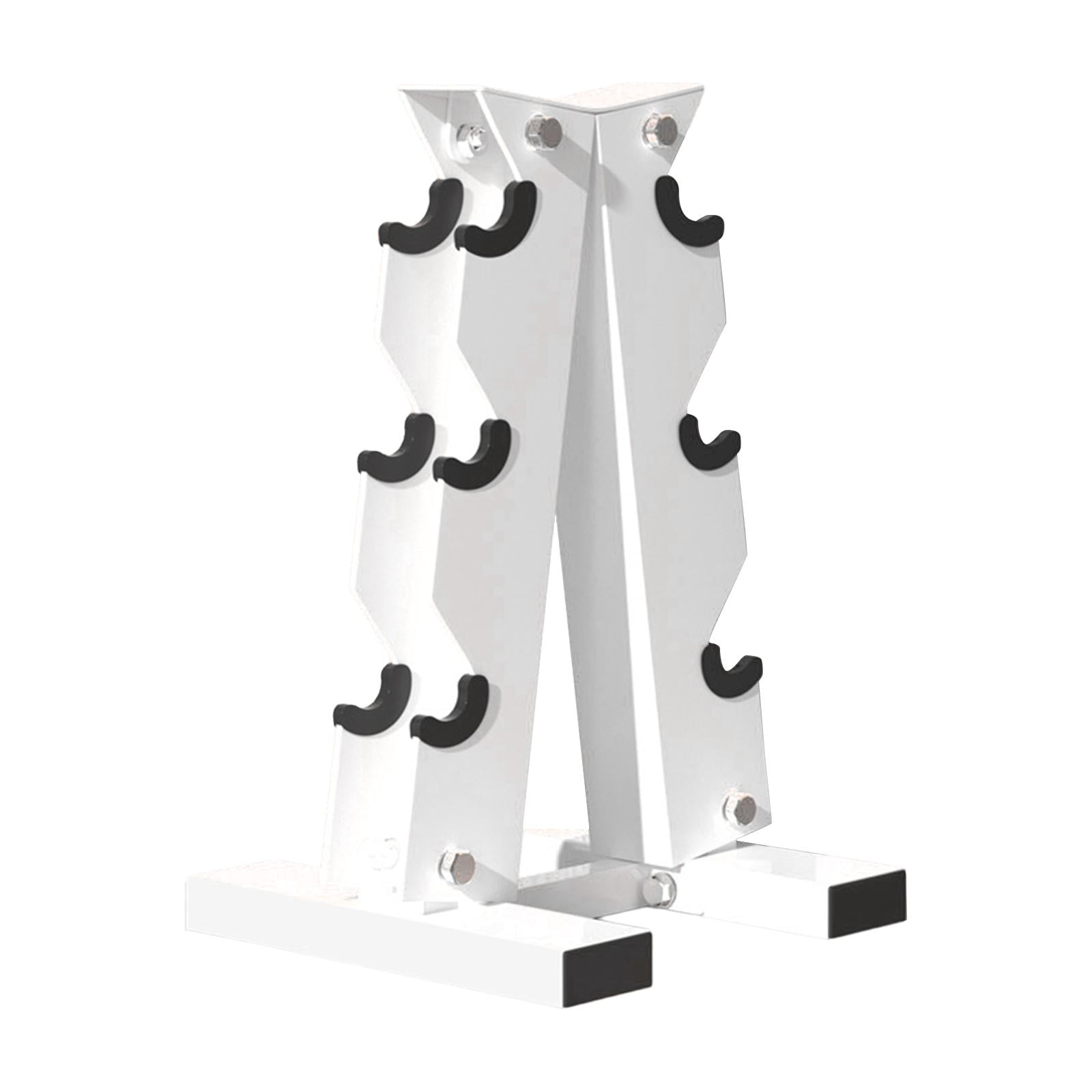 Baoblaze Dumbbell Rack Dumbbell Bracket Sturdy Small for Office Gym Strength Training 3 Tier