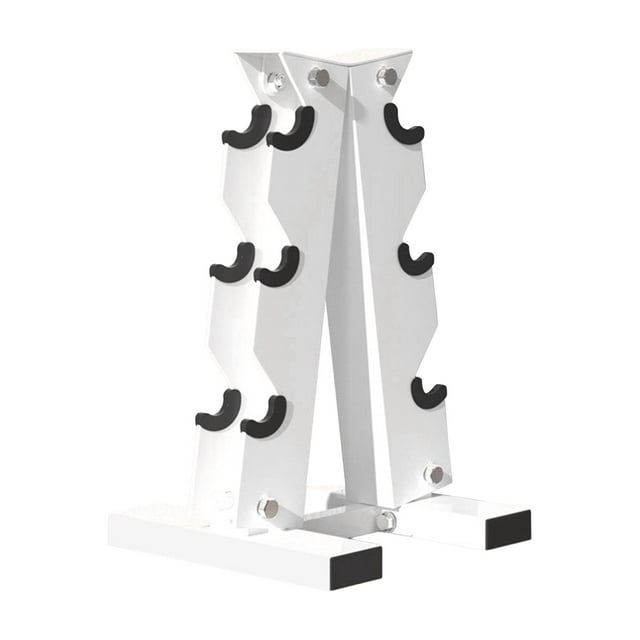 Decodeary Dumbbell Rack Dumbbell Bracket Sturdy Small Strength for Office 5 Tier Training 3 Tier 31x28x44cm