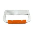 thumbnail image 2 of Stainless Steel Potato Chip Dough Vegetable Crinkle Wavy Cutter Blade Knife Tool, 2 of 3