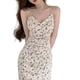 thumbnail image 2 of Slimming V-Neck Floral Long Dress Soft Comfortable Breathable Dress for Women Daily Wear, 2 of 2