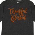 thumbnail image 4 of Inktastic Thankful and Blessed Boys or Girls Long Sleeve Toddler T-Shirt, 4 of 5