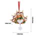 thumbnail image 3 of Ganfancp 2024 Adornos de Navidad Colgantes de Resina Colgantes de Resina Colgantes de Resina Colgantes de Navidad Ofertas Del Día 1X Etiqueta, 3 of 6