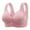 Pink, variant on Utoimkio Front Closure Bras for Women Comfort Breathable Full Coverage Wireless Bras for Women No Underwire Everyday Bras