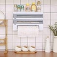 thumbnail image 4 of Organizador De Cocina Wallmount, Estante De Almacenamiento, Soporte Para Papel De Cocina, Dispensador De Película Conservante, 4 of 7