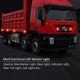 thumbnail image 2 of 4x4LEDs Side Lights Front Rear Clearance Lights Waterproof LED Marker Lights 12V 24V Universal for Trailer Van Caravan Truck Lorry Bus-Red, 2 of 5