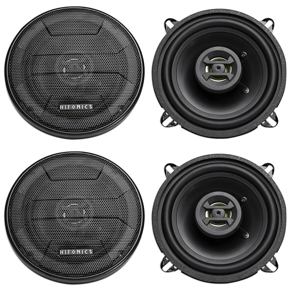 (4) Hifonics ZS525CX 5.25" 800 Watt Coaxial Car Speakers