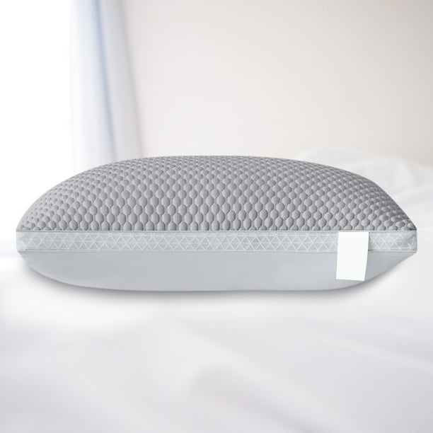 Almohada de seda de hielo de verano transpirable para vértebras cervicales, almohada fresca para estudiantes, hogar, 18,89 x 29,13 pulgadas