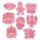 thumbnail image 1 of Cortador de galletas Diy de silicona, herramientas para hornear de cocina de dibujos animados, decoración fácil de pasteles, 1 of 5