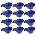 thumbnail image 3 of 12Ensemble Filetage Mâle G1/8 Tasse d'Eau pour Poulet Distributeur d'Eau Automatique Commutable avec Ressort (Petit Bol Bleu Vis Noires), 3 of 9