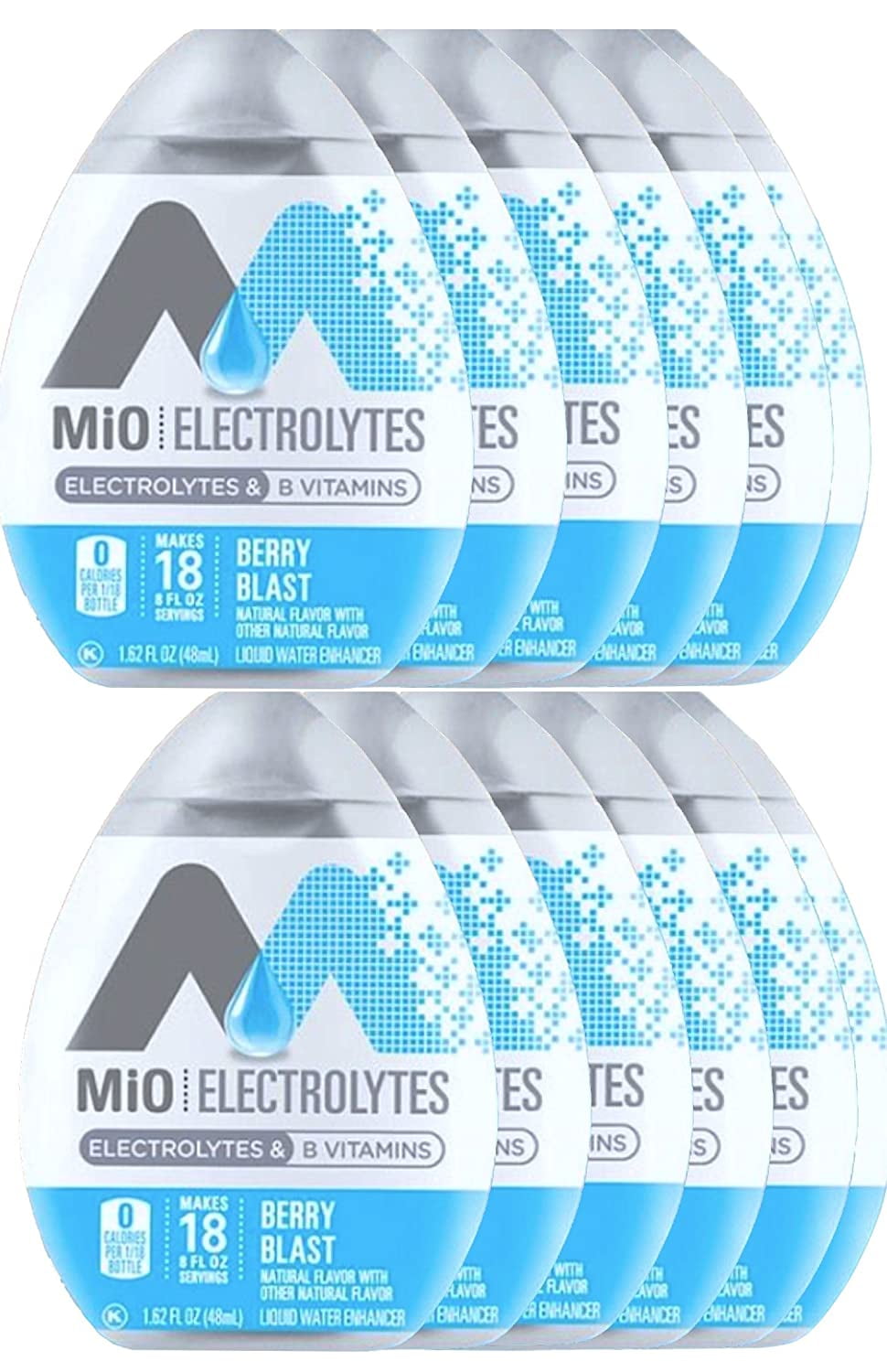 Mio Electrolytes Berry Blast B Vitamins Liquid Water Enhancer 1.62 fl