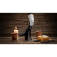thumbnail image 2 of Viking Drinking Horn with stand - Medieval Inspired Beer Drinking Mug Rustic Vintage Home Decor Gifts, 2 of 8