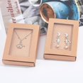 thumbnail image 6 of 16sets Foldable Drawer Type Creative Kraft Paper box Wedding Favor boxes Favour box Paper Gift box Rectangle BurlyWood 11.5x8.5x2.5cm, 6 of 6