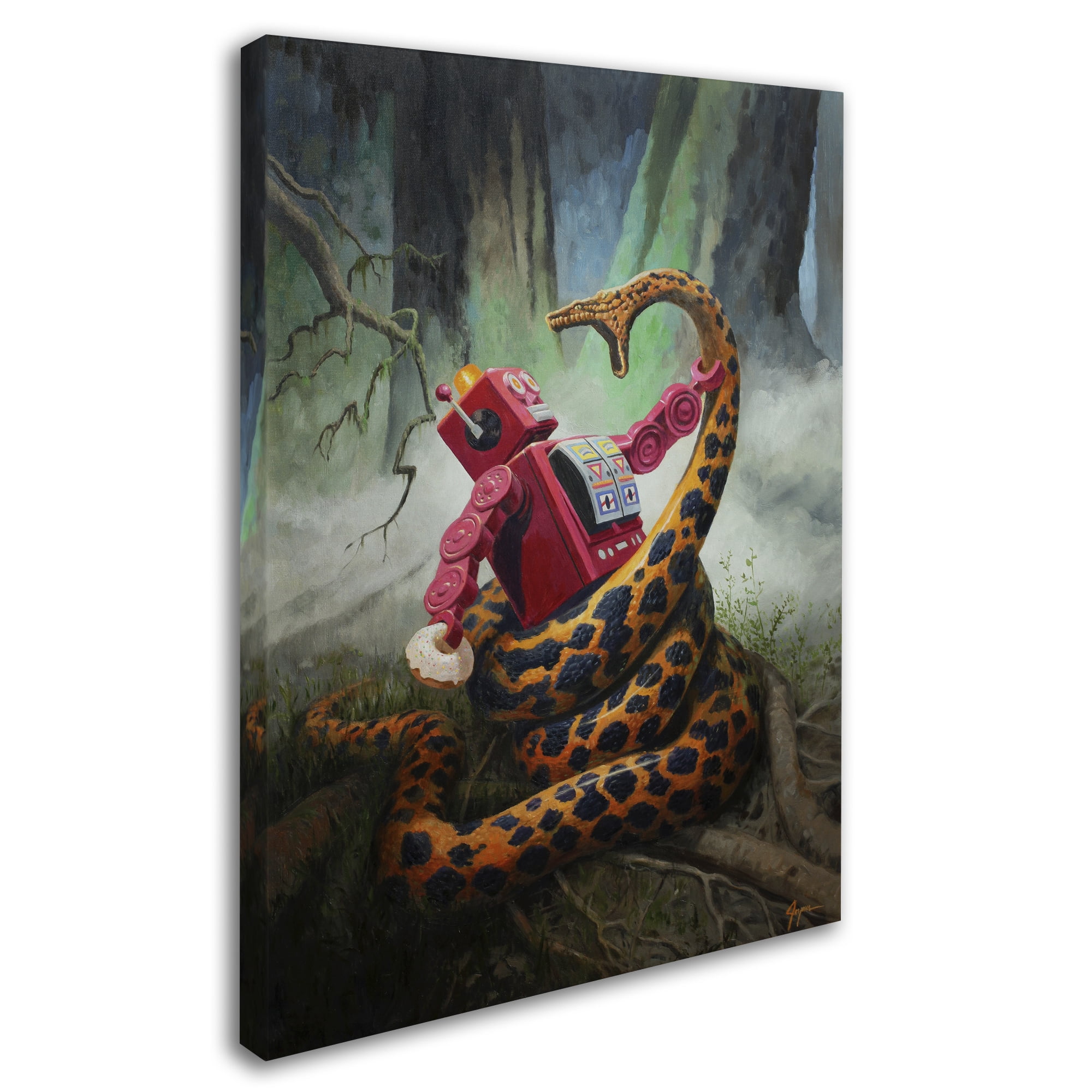 Trademark Fine Art "All Wrapped Up Again" Canvas Art by Eric Joyner