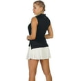 thumbnail image 2 of icyzone Women's Golf Sleeveless Polo Shirts Tennis Tank Tops Athletic T-Shirts, 2 of 5