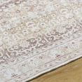 thumbnail image 5 of Hauteloom Bienna Hallway, Kitchen Machine Washable Runner Rug - Traditional - Cream, Peach, Dark Brown - 2'7" x 7'10", 5 of 9