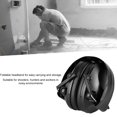 thumbnail image 4 of Smart Earmuff, Exquisite Anti-Noise Foldable Headphone, Practical Durable Athlete Students Sportsman For Worker Black, 4 of 8