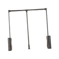 thumbnail image 4 of veasfak Tringle de Garde-Robe à Tirer vers le Bas en Alliage d'Aluminium Robuste Support à Vêtements Cintre de Garde-Robe Noir, 4 of 9