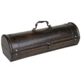 thumbnail image 1 of Brown Curve-Shaped Wine Wood Wine Boxes, 1 of 1