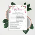 thumbnail image 6 of Inkdotpot 50-PackFloralWhy Do We Do That Bridal Wedding ShowerGameBachelorette Party ActivityGameCards, 6 of 7