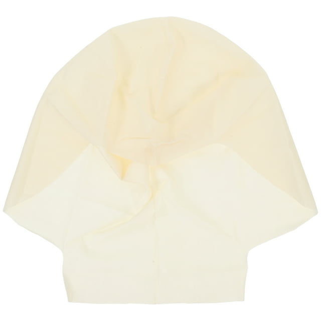 1Set Unisex Beige Latex Bald Cap for Realistic Bald Look and Theatrical Performances