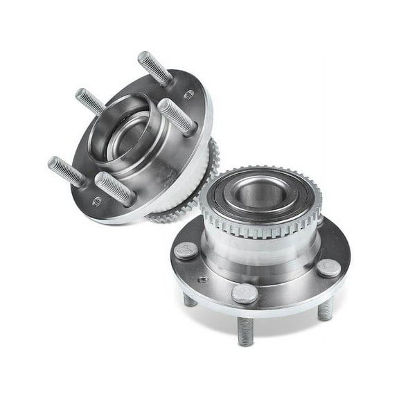 Rear Wheel Hub Assembly Set 2 - Compatible with 2006 - 2012 Ford Fusion Sedan 2007 2008 2009 2010 2011