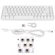 thumbnail image 1 of Teclado mecánico 68 teclas 3 modos inalámbrico 2,4G tipo C con cable RGB Teclado mecánico para Windows para Android, 1 of 8