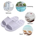 thumbnail image 6 of Shower Sandals Women Quick Drying Bath Slippers Non Slip Dorm Shoes, 6 of 7