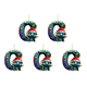 thumbnail image 1 of Decoración Navidad Dragón Colgantes Acrílico Letra C en forma de árbol de Navidad Coche, 1 of 3