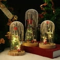 thumbnail image 2 of POINTERTECK Lightweight Glass Dome Light Perfect Gifts Colorful Decorative Xmas Tree LED Light for Festival, 2 of 8