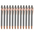 thumbnail image 1 of Unique Bargains Stylus Ballpoint Pen with Stylus Tip, Medium Point, 1.0mm, Black Ink, 12 Pack, 1 of 5