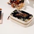 thumbnail image 7 of Bee Velvet Portable Storage Box with Removable Compartment - a Stylish Decorative Box, Bracelet Holder, and Jewelry Stand - Gift, 7 of 7