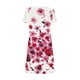 thumbnail image 5 of Mini Vestido de Verano Color Sólido Cuello en V Manga Corta Vestido de Becerro Medio, Vestido Corto de Verano, 5 of 5