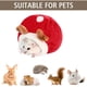 thumbnail image 4 of Cama cueva cálida para animales pequeños, jaula acogedora, camas para casa escondite para ratas y conejillos de indias, 4 of 5