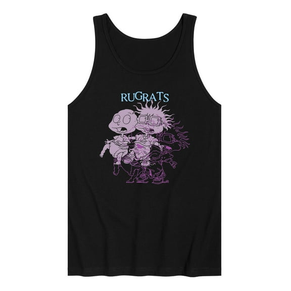 Rugrats - Tommy And Chuckie Distort - Men's Jersey Tank