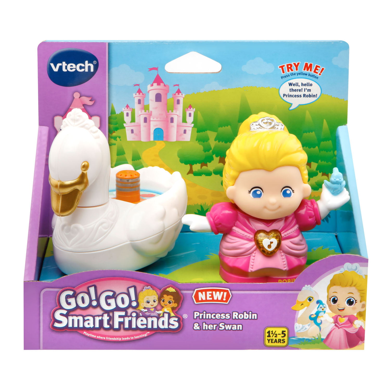 VTech Go Smart Friends Princess Robin and her Swan V Tech 80-176700 Go 
