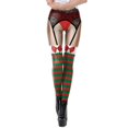 thumbnail image 2 of Leggings ajustados de Navidad para mujer, mals elásticas estampadas, mals elásticas, pantalones de yoga, casuales para Halloween, festival navideñ H Macarena Polainas de las mujeres, 2 of 7