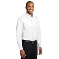 thumbnail image 4 of Port Authority Long Sleeve Easy Care Shirt-3XL (White/ Light Stone), 4 of 6