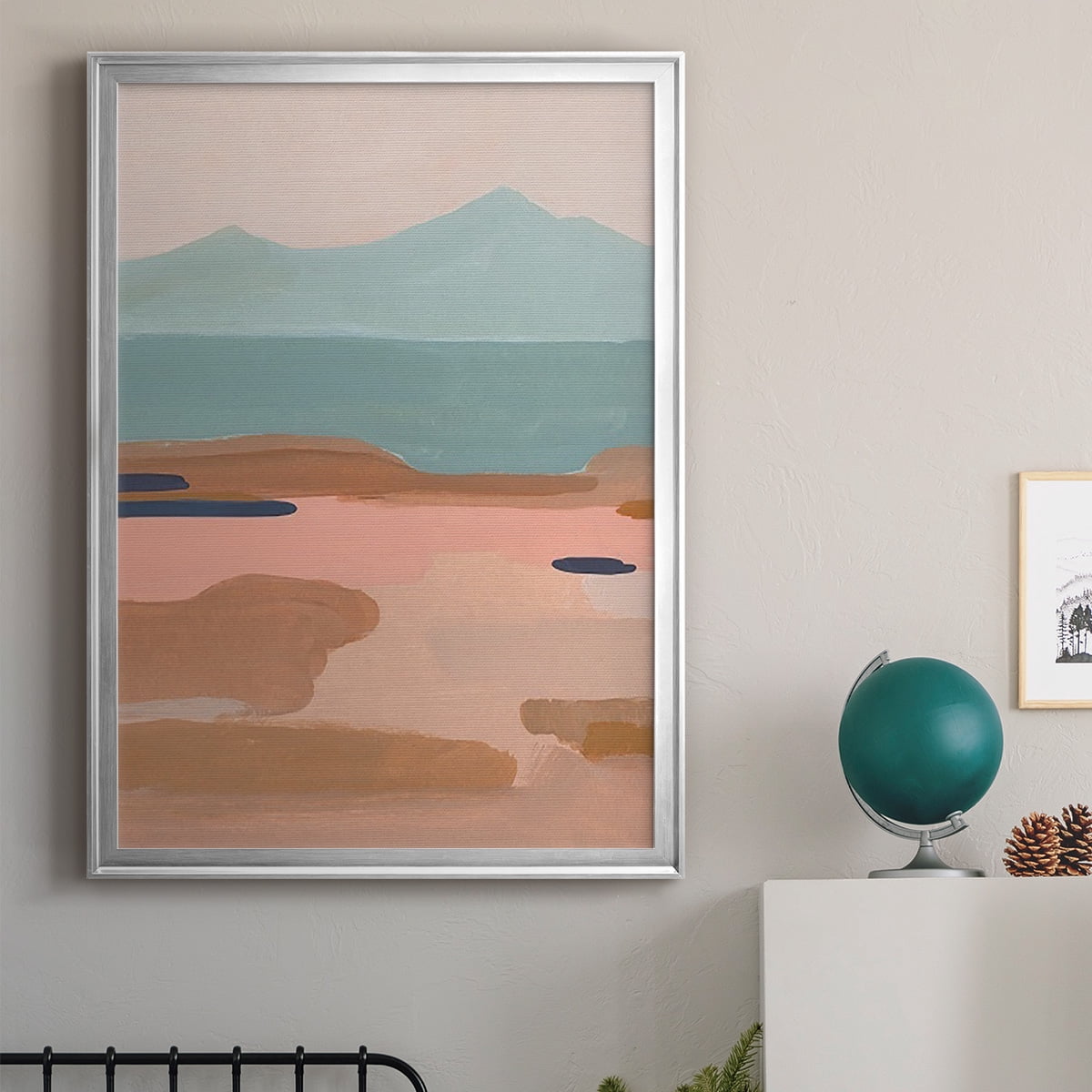 Desert Sunrise II Premium Framed Print, in Gold, Black, or Silver - Ready to Hang