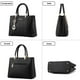 thumbnail image 4 of Bolsos de mano mujer bolso bandolera mujer piel negro grande bolso bandolera mujer, 4 of 7