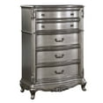 thumbnail image 3 of Acme Furniture Ausonia Chest, Antique Platinum Finish (BD00607), 3 of 9