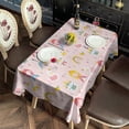 thumbnail image 2 of Fairy Tale Princess Pattern Rectangle Tablecloth 60"x120",Waterproof Polyester Rectangle Table Cloth, Wipeable Spillproof Polyester Tablecloth for Dining, Camping, Indoor and Outdoor, 2 of 6