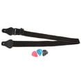 thumbnail image 2 of Accesorios De Guitarra, Cómoda Correa De 2 Pulgadas Con Correa De Guitarra De Algodón Softable Ajustable Para Guitarras Acústicas /eléctricas /de Bajos Para Diferentes Tamaño, 2 of 7