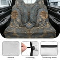 thumbnail image 6 of Xoenoiee Butterfly Sunflower Pattern Car Seat Cover for Back Seat, Waterproof Bench Seat Cover, Universal Rear Bench Towel Seat Covers Nonslip Pet Backseat Protector for Cars Trucks SUVs, 6 of 7