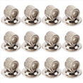 thumbnail image 3 of HOT! 12 PCS Stainless Steel Pen Pencil Holder Clips with Adjustable Spring Loop Self Adhesive Clip, 3 of 4
